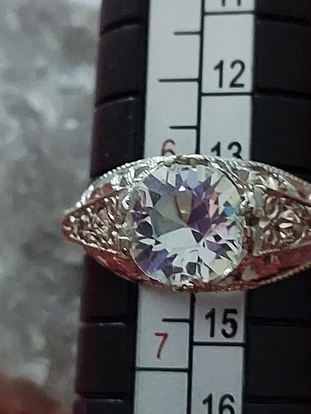 Art Deco Silver Ring